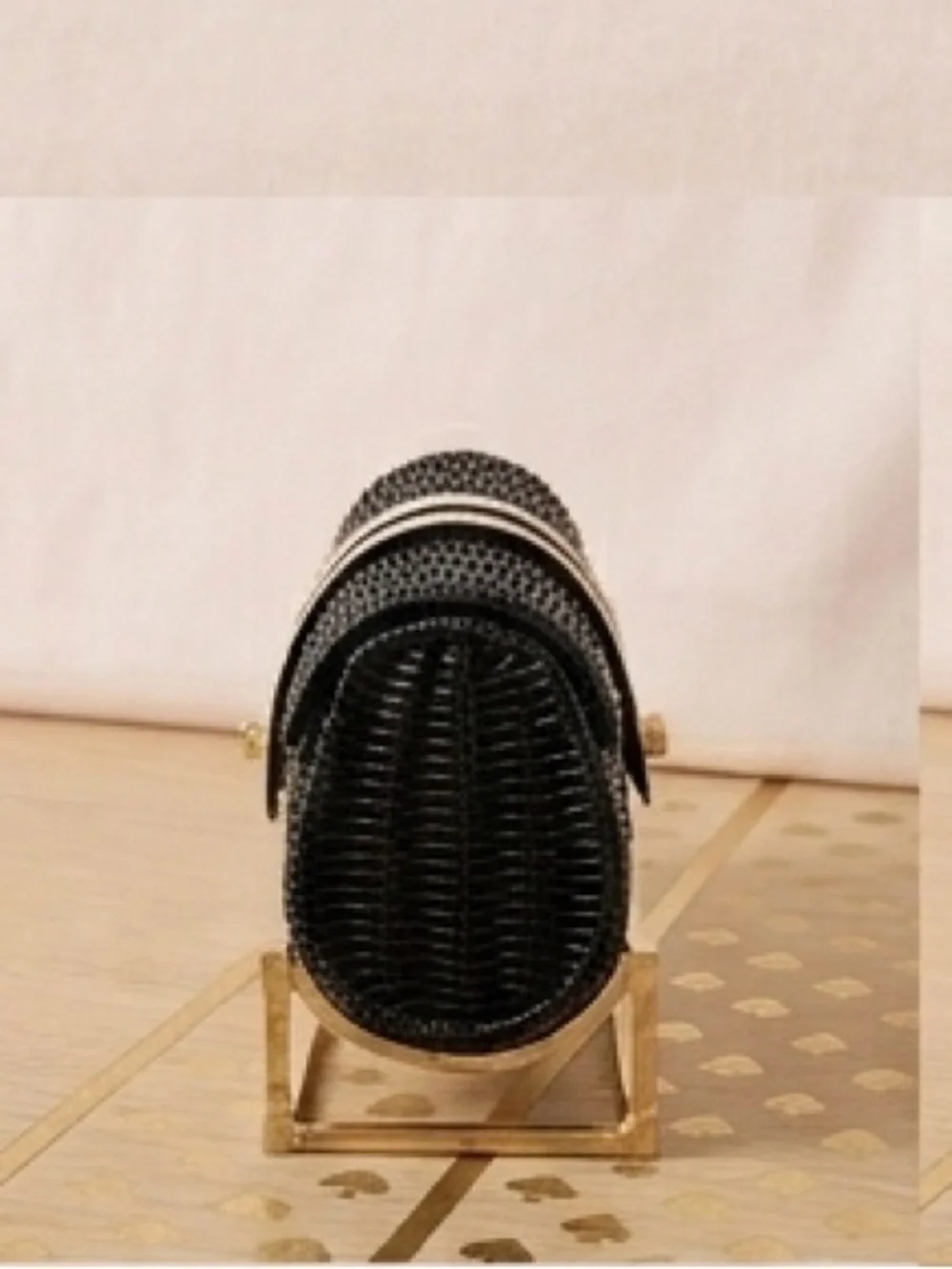 Vintage Kate Spade Black Wicker White Cream Leather Clutch Purse
Handbag - Picture 5 of 7